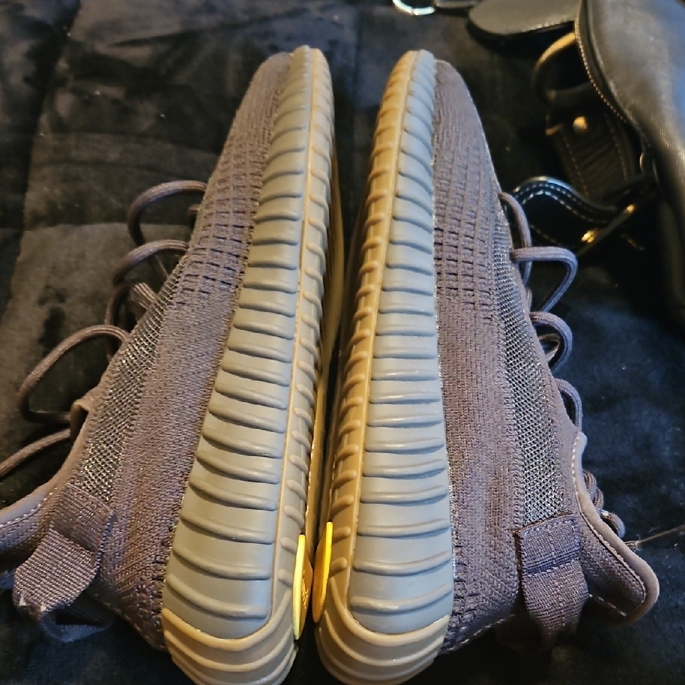 adidas Athletic Shoes in Dark Gray and Tan